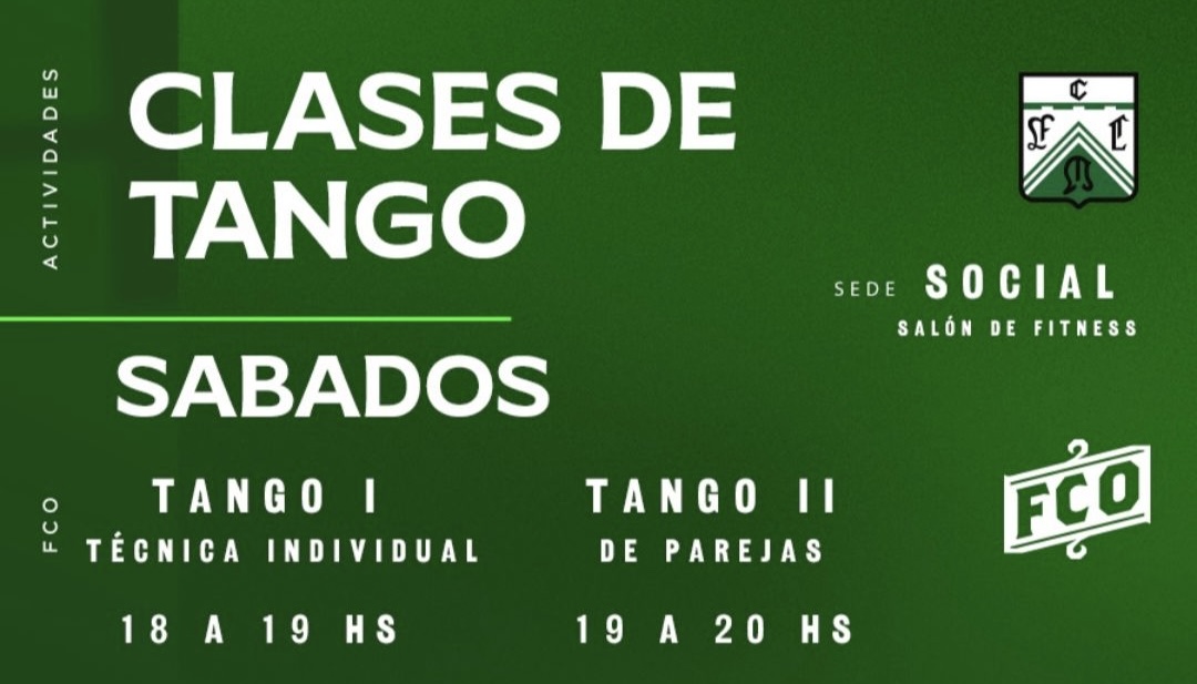 COMIENZAN LAS CLASES DE TANGO Y FOLKLORE
