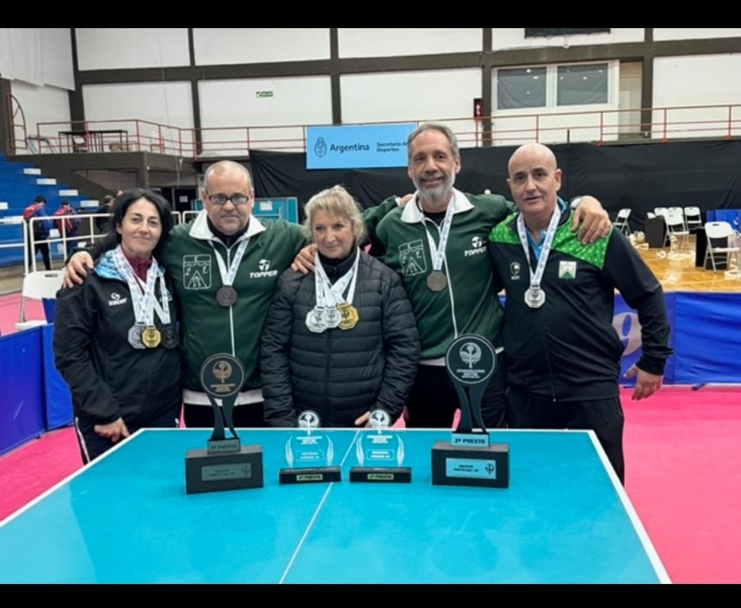 TENIS DE MESA: CAMPEONATO SUDAMERICANO MASTER