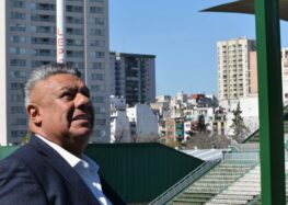 CLAUDIO «CHIQUI» TAPIA VISITÓ LA NUEVA TRIBUNA POPULAR OESTE