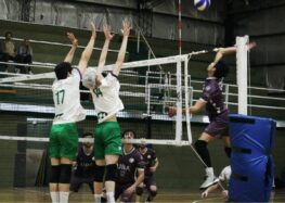 EL VÓLEY MASCULINO NO PUDO CELEBRAR EN CABALLITO