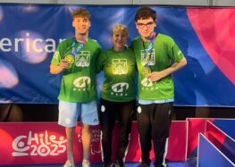 DOS JUGADORES DE FERRO CAMPEONES EN LOS PARAPANAMERICANOS JUVENILES EN CHILE