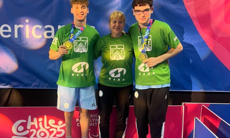 DOS JUGADORES DE FERRO CAMPEONES EN LOS PARAPANAMERICANOS JUVENILES EN CHILE