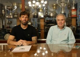 Pablo Frontini firmó su contrato como Director Deportivo de Ferro