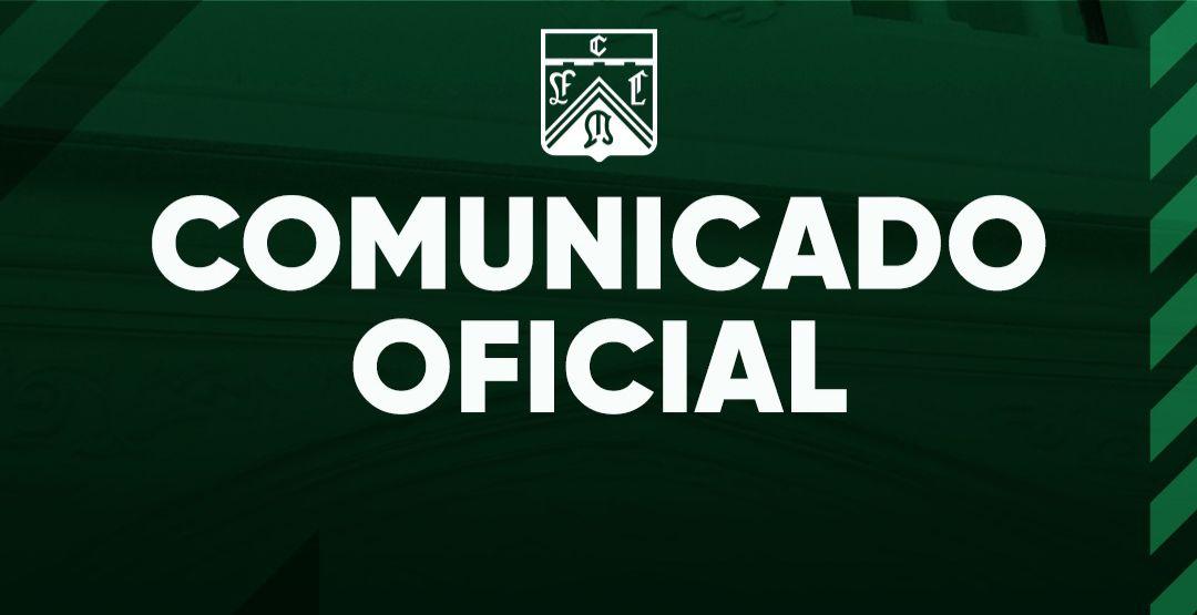 COMUNICADO OFICIAL: PARTIDO VS. MORÓN
