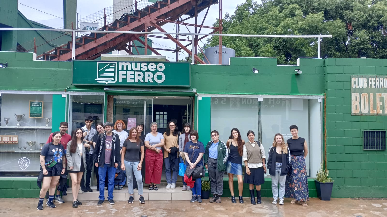 El convenio con Filosofía y Letras, da sus primeros pasos